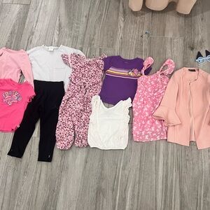 Bundle of girl’s clothes
